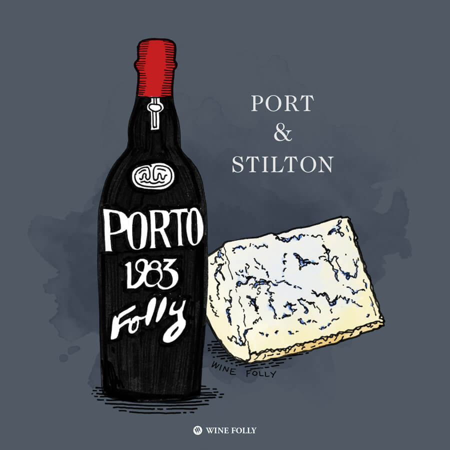 port-stilton-cheese-pairing-illustration