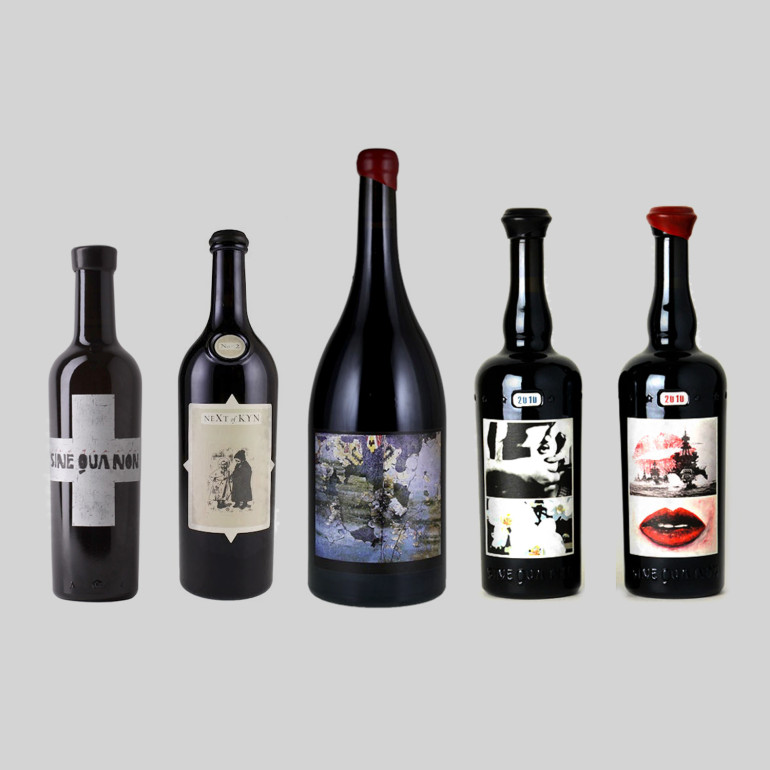 sine-qua-non-wine-santa-barbara-bottle-labels