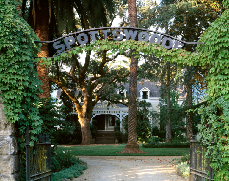 Spottswoode Winery in St. Helena, Napa Valley, CA photo by Thomas Heisner